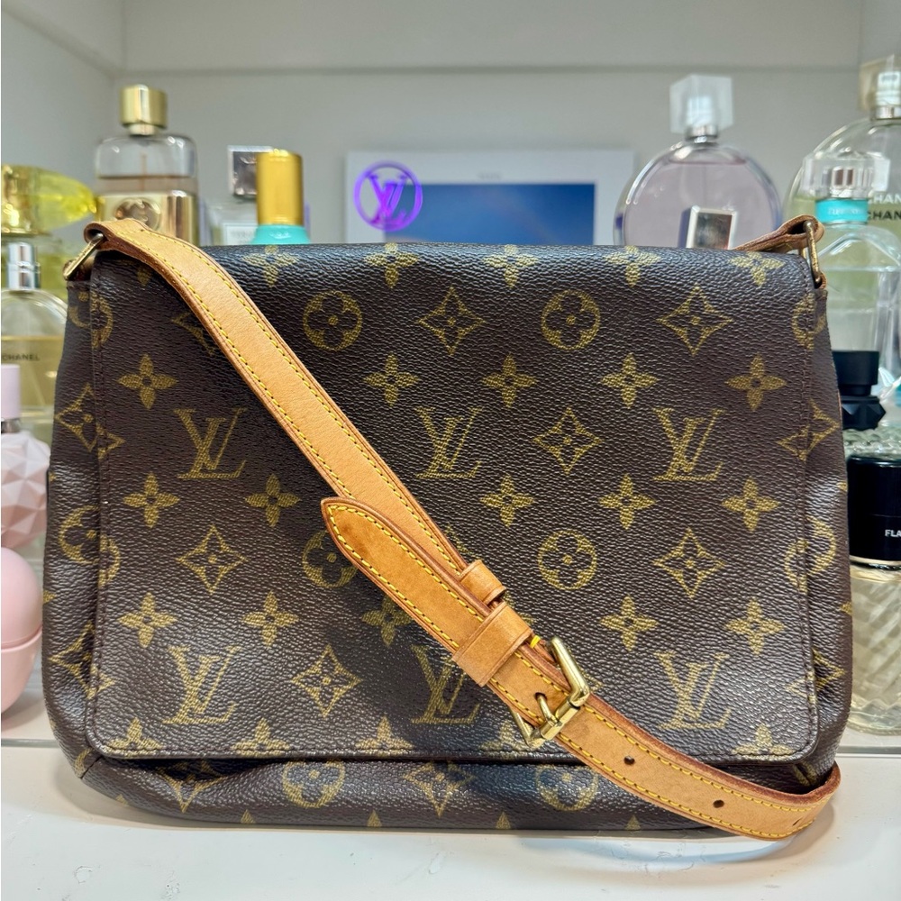 Louis Vuitton Brown Monogram Shoulder Bag
